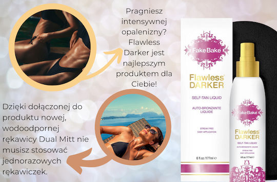 Fake Bake Flawless Darker Автобронзант Лосион Body 177мл