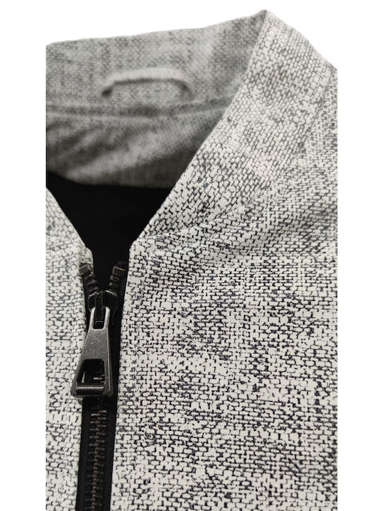 Leather Jacket Gray