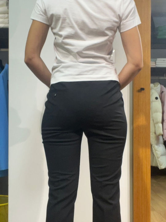 Women's Fabric Trousers Black