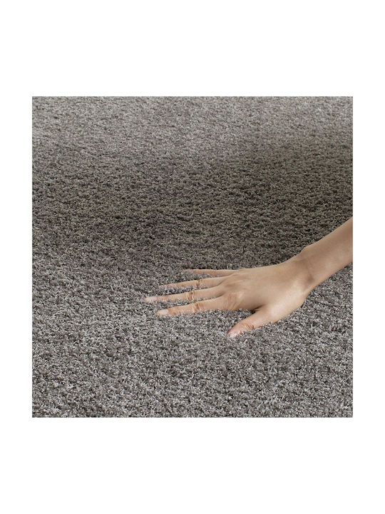 Saray Home Velvet Χαλί Ορθογώνιο Shaggy Γκρι mix 200x290cm