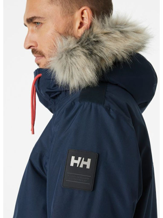 Coastal 3.0 Winter Jacke Parka Blau