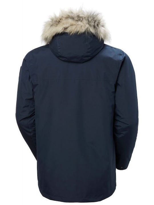 Coastal 3.0 Winter Jacke Parka Blau