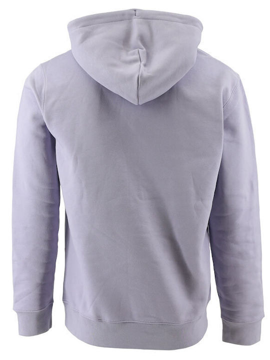 Baron Filou Herren Sweatshirt mit Kapuze Lavender