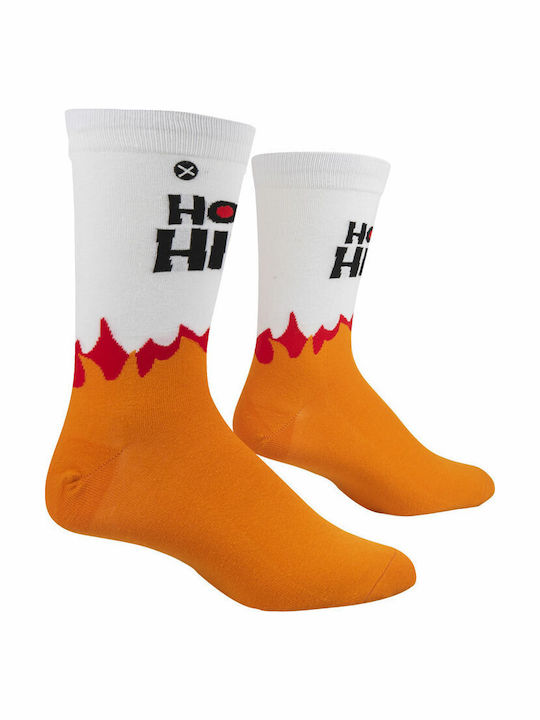 Odd Sox X Șosete White/orange 1Pachet