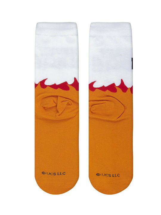 Odd Sox X Șosete White/orange 1Pachet