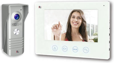 Telco RL-B17F Wireless Video Doorphone Set Wi-Fi White