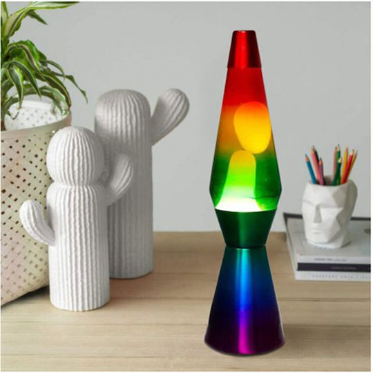 Total Gift Decorative LED Lava Lamp 9.2x9.2x40cm
