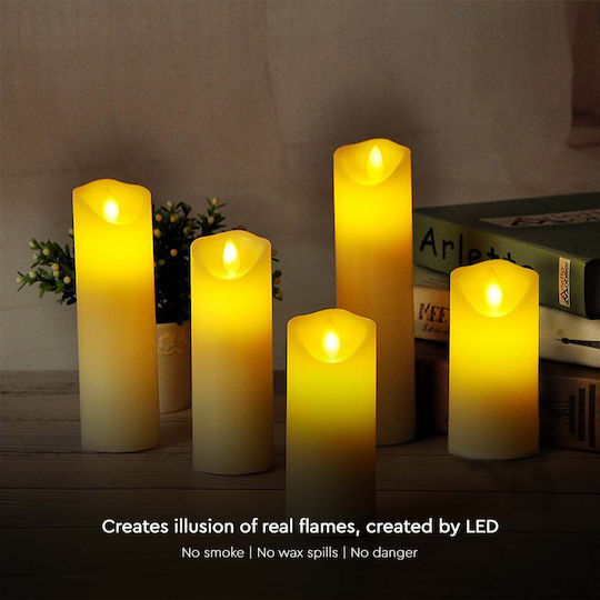 V-TAC Lustră Decorativă Lumânare Alb
