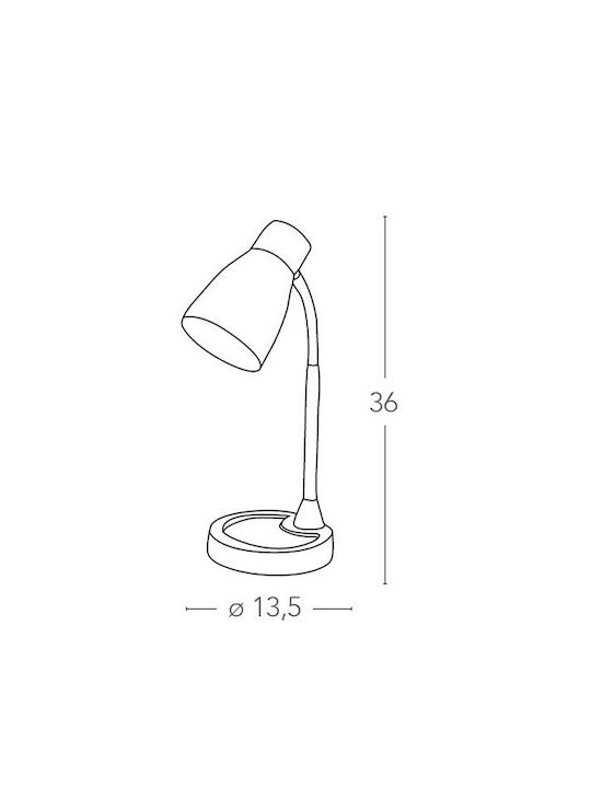 Fan Europe Arkimede Office Lighting with Flexible Arm Fan Europe Arkimede Office Lighting with Flexible Arm