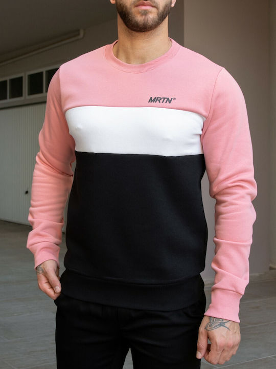 Martini Men's Sweatshirt Pink