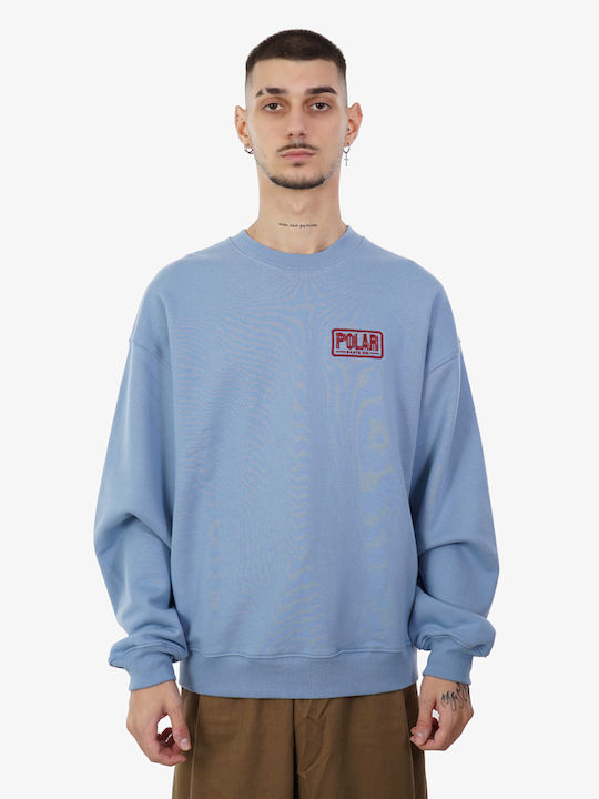 Polar Dave Herren Sweatshirt Hellblau