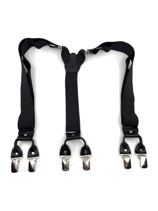 Legend Accessories Suspenders Monochrome Black