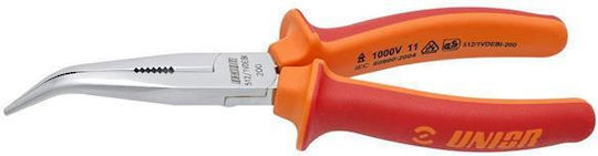 Vorel Curved Needle Nose Pliers 180mm Cutting Plier Curved Electrician Length 180mm