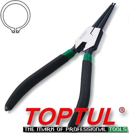 Toptul Sicherungszange Gerade Sicherungsringzange Gerade Länge 127mm