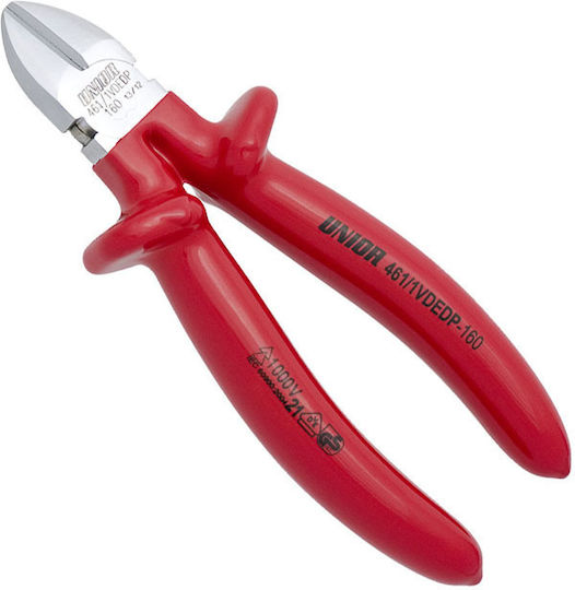 Unior Diagonal cutters 160mm 461/1VDEDP Side Cutter Electrician Length 160mm