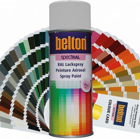 Belton Спрей Боядисване spectRAL с Блестящ Ефект Papyrus White RAL 9018 400мл