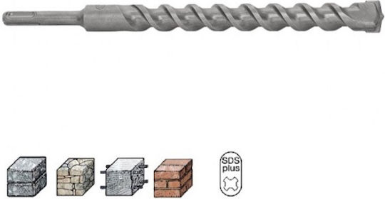Keil Drill SDS-Plus 25x450mm Drill Carbide with SDS Plus Shank for Masonry 25x450mm