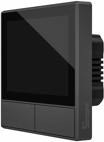 Sonoff NSPanel Wall-mounted Touch Wall Switch Wi-Fi Commands Two-way with Frame Black