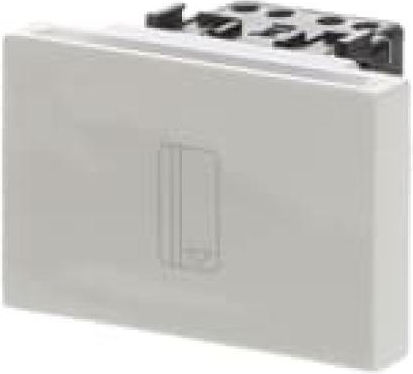 Abb Zenit Recessed Wall Card Switch Commands One-Way with Frame White