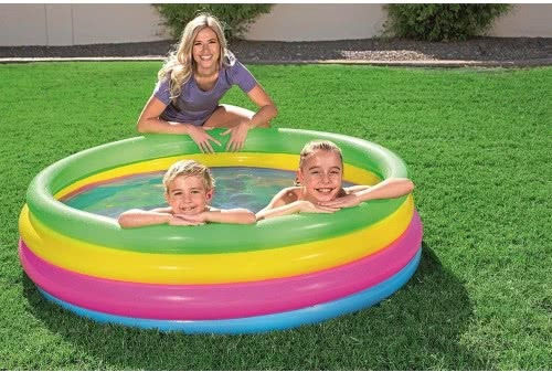 Bestway Children's Round Swimming Pool PVC 522L Inflatable 157x46cm