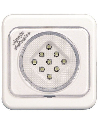 Olympia Electronics Επαναφορτιζόμενο LED Φωτιστικό Σποτάκι για Ντουλάπες με Τροφοδοσία Μπαταρίας GR-83