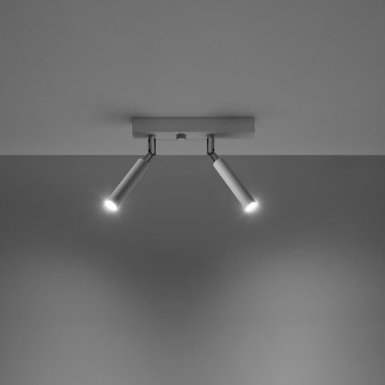 Sollux Eyetech 2 Double Spot with Socket G9 in White Color