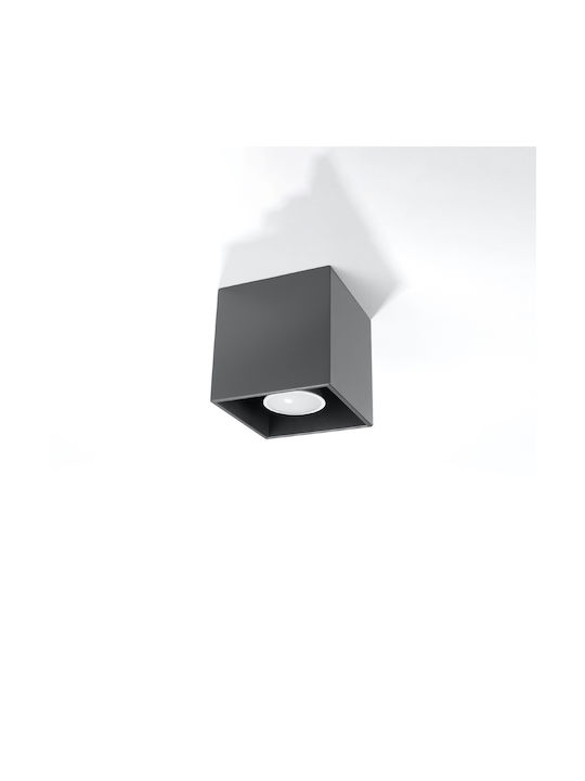 Sollux Single Spot with Socket G9 in Black Color