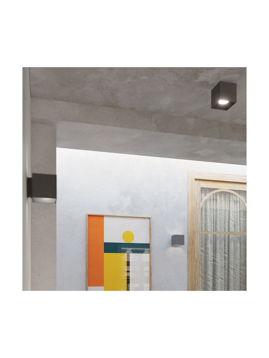 Sollux Single Spot with Socket G9 in Black Color