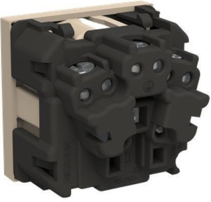 Abb Zenit Single Mortice Πρίζα Ρεύματος Bej 1buc