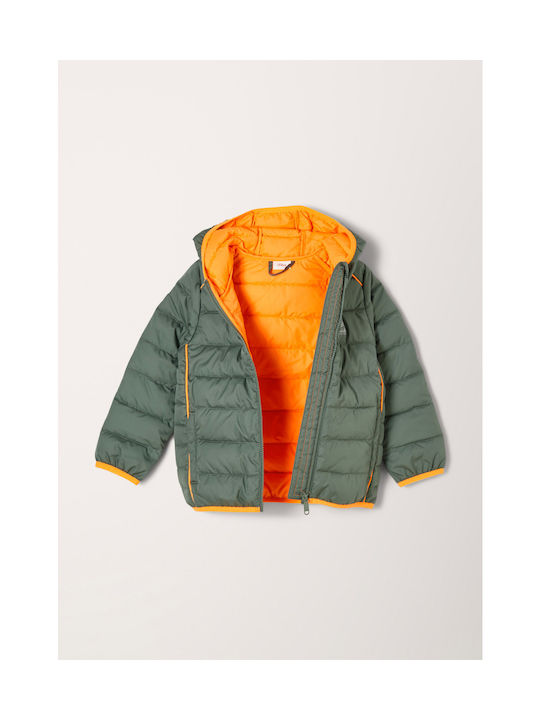 S.Oliver Kids Quilted Jacket Khaki