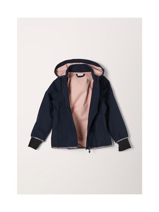 S.Oliver Kids Casual Jacket Windproof Navy Blue