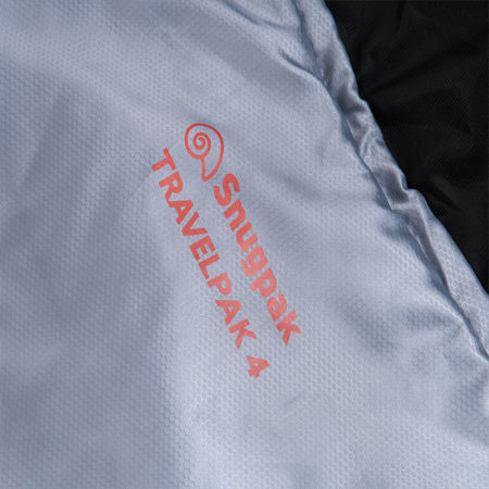 Snugpak Sleeping Bag Μονό 3 Εποχών Travelpak 4 (-7/-10) Grey