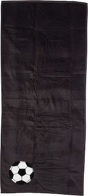 Das Home Beach Towel 430 Beach Towel Black 150x75cm