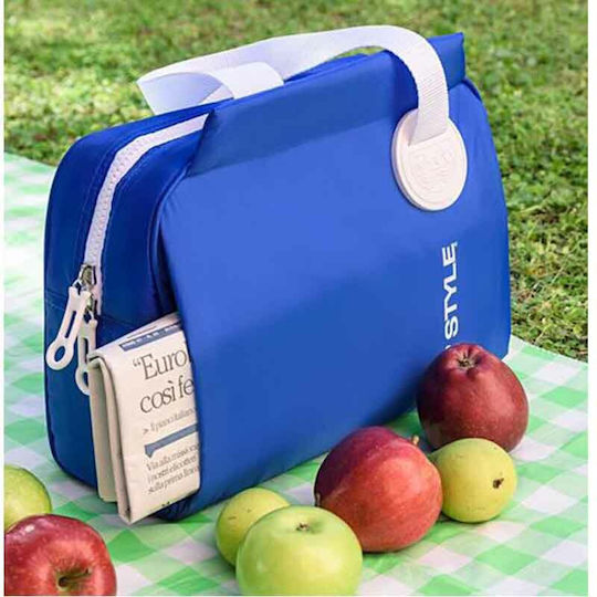GioStyle Ισοθερμική Τσάντα Ώμου Italy 245.2305293 Blue 20 λίτρων Μ40.5 x Π17 x Υ31.5εκ.