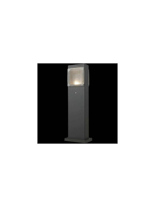 Sun Light Outdoor Floor Lamp Small Post 60W IP44 for E27 Socket Gray