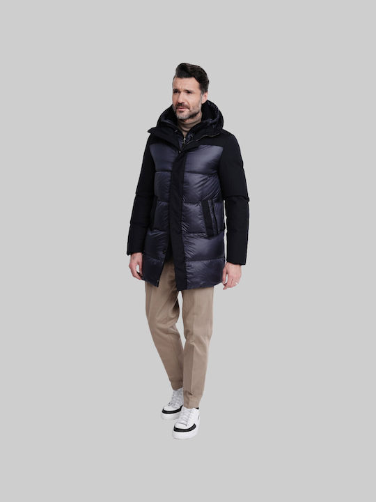 Χειμωνιάτικο Μπουφάν Puffer Μπλε