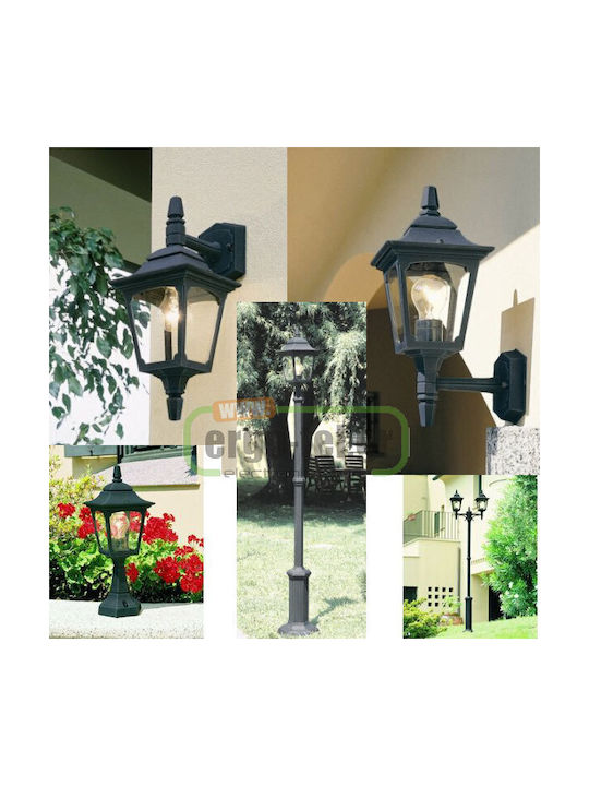 Aca Lamp Lattern Outdoor 60W IP45 for Socket E27 Green