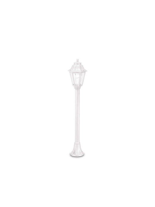 Ideal Lux Anna Außenstehlampe für Außenbereich 23W IP55 für Lampenbirnensockel E27 Weiß