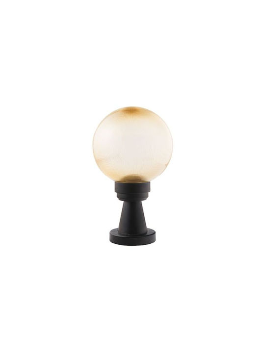 Vito Outdoor Globe Floor Lamp 40W IP44 for E27 Bulb Honey