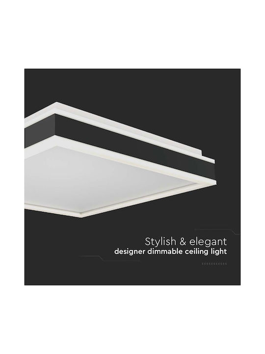 V-TAC Platz Draußen LED Panel 48W mit Natürliches Weiß Licht 4000K