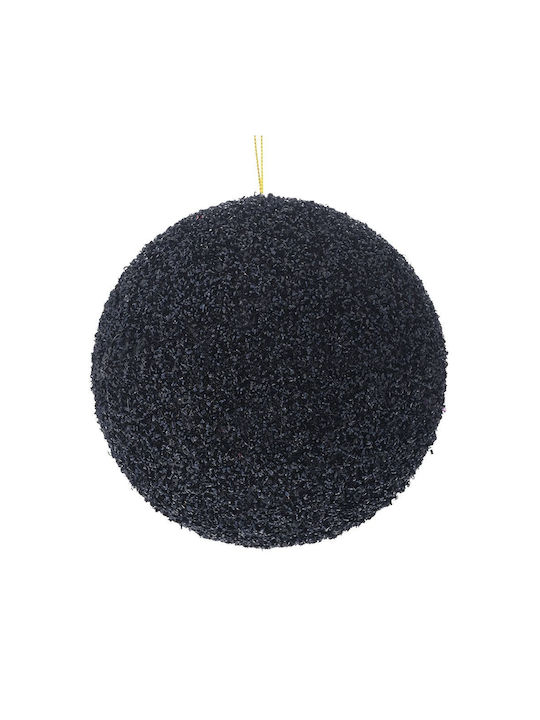 Iliadis Weihnachtsbaum-Anhänger Kugel Ornament Schwarz 12cm