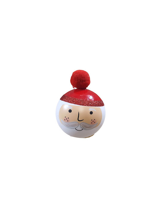 Bizzotto Christmas Plastic Ball Ornament Red 8cm