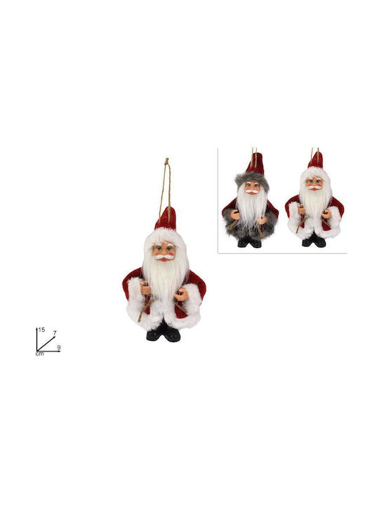 Christmas Santa Claus Ornament Multicolour 7x15cm (Μiscellaneous Designs)