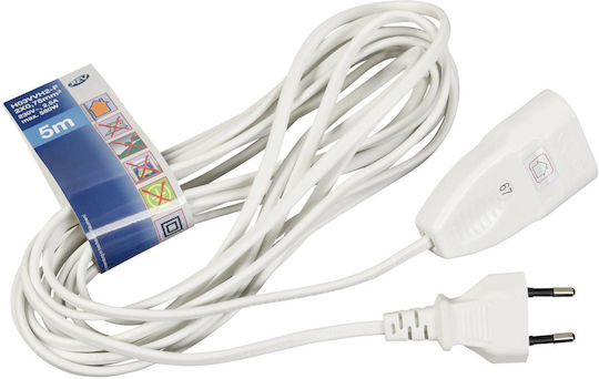 REV 1 Platz mit Kabel 5m Weiß