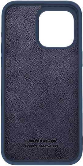 Nillkin Camshield Silky Umschlag Rückseite Silikon Blau (iPhone 15 Pro Max)
