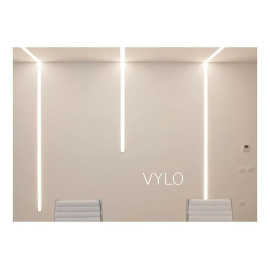 Aca Vylo Commercial Linear Recessed LED Ceiling Light 47W Natural White