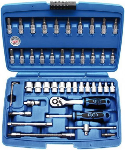 BGS Technic Καστάνια με Καρυδάκια 1\4" 46τμχ