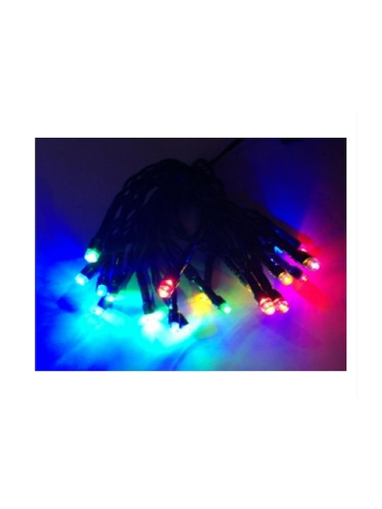 Christmas LED Light Multicolour 2.20m Battery