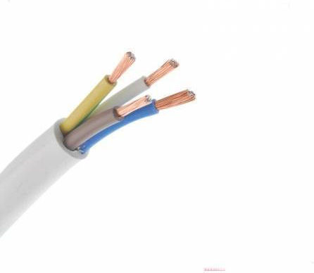 Nexans NYMHY Power Cord Type NYL with Cable Properties 4x1.5mm² in White Colour 4m Flexible