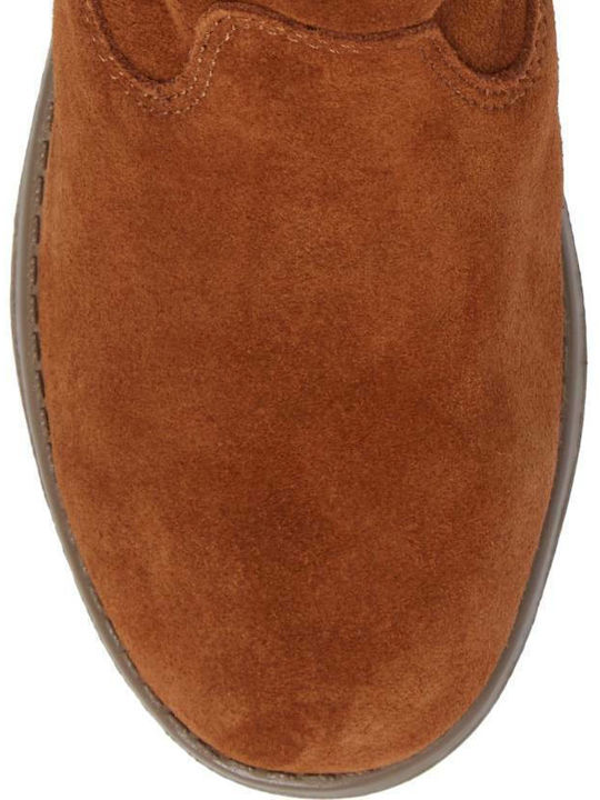 Tribal Youth Suede Παιδικά Μποτάκια Καφέ